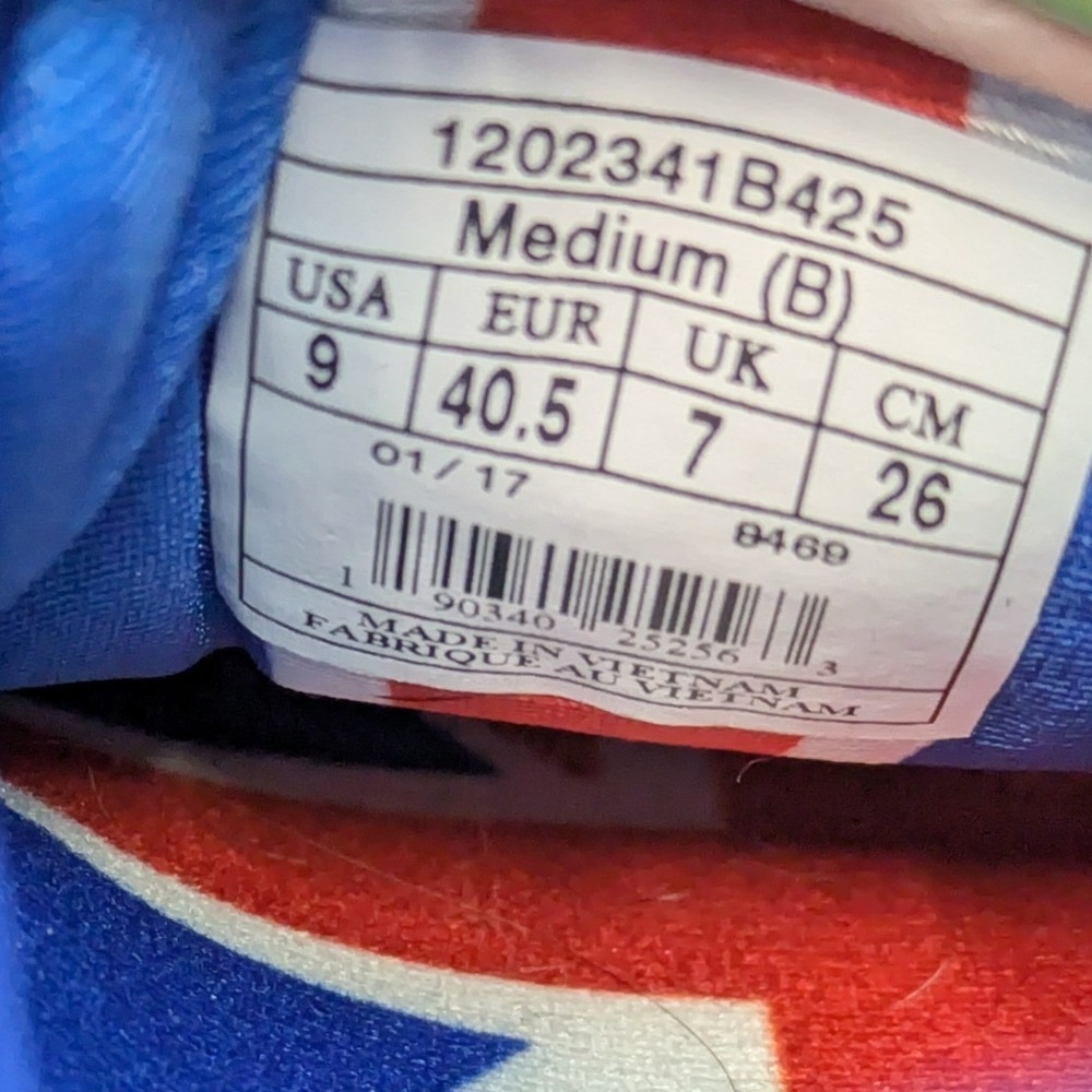 Brooks Launch 4 Running Shoes Men's 9 Blue Union Jack London 2017 - Picture 7 of 9